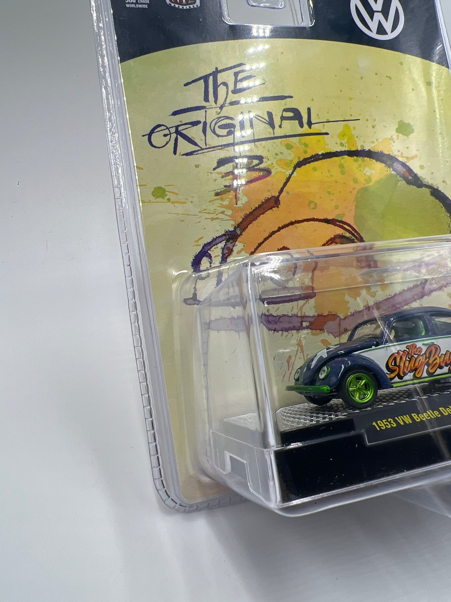 2025 M2 Machines Hobby Exclusive CHASE Slug Bug 1953 VW Beetle Deluxe USA Model HS63