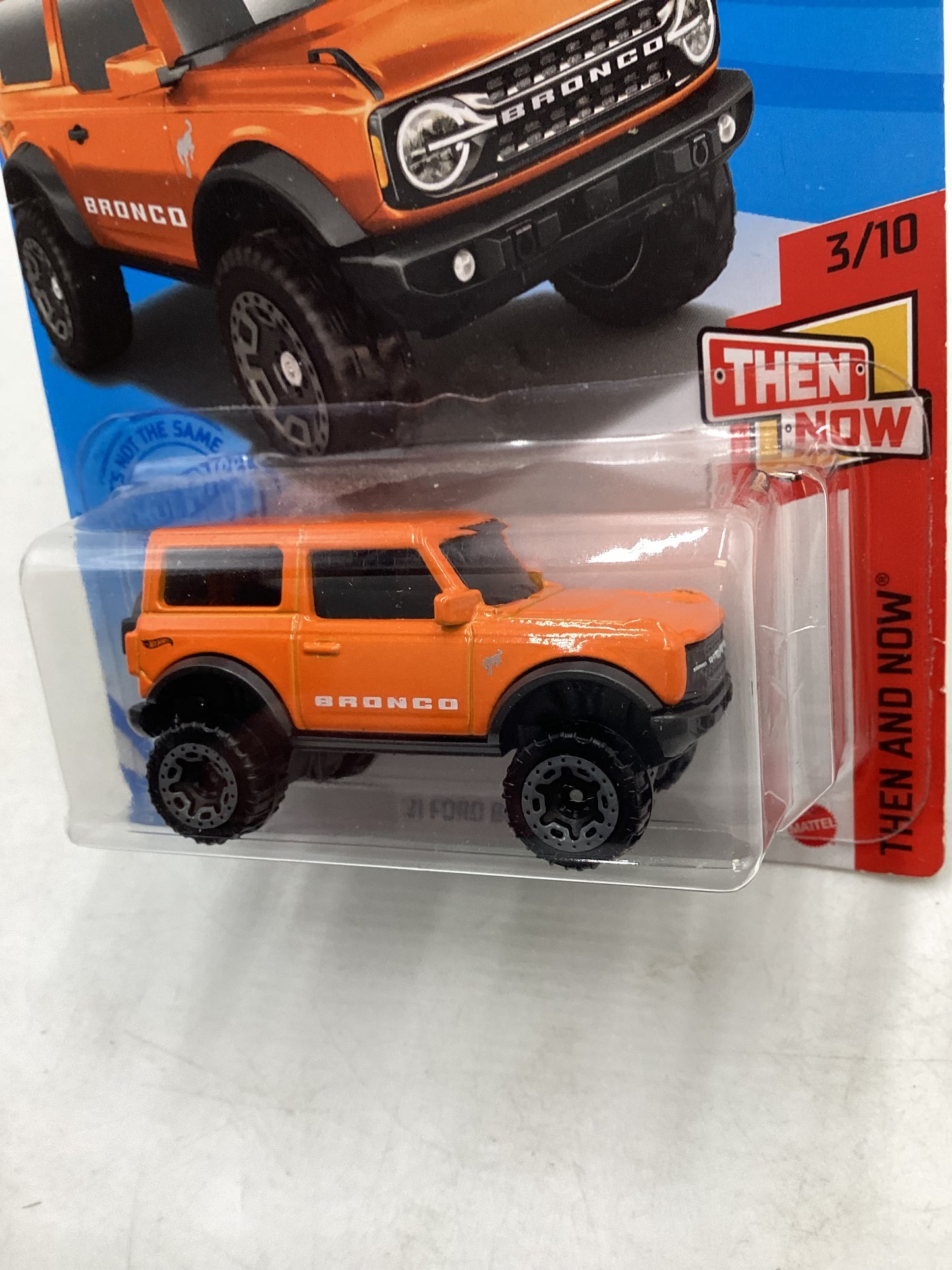 2021 Hot Wheels #100 21 Ford Bronco Orange 29B