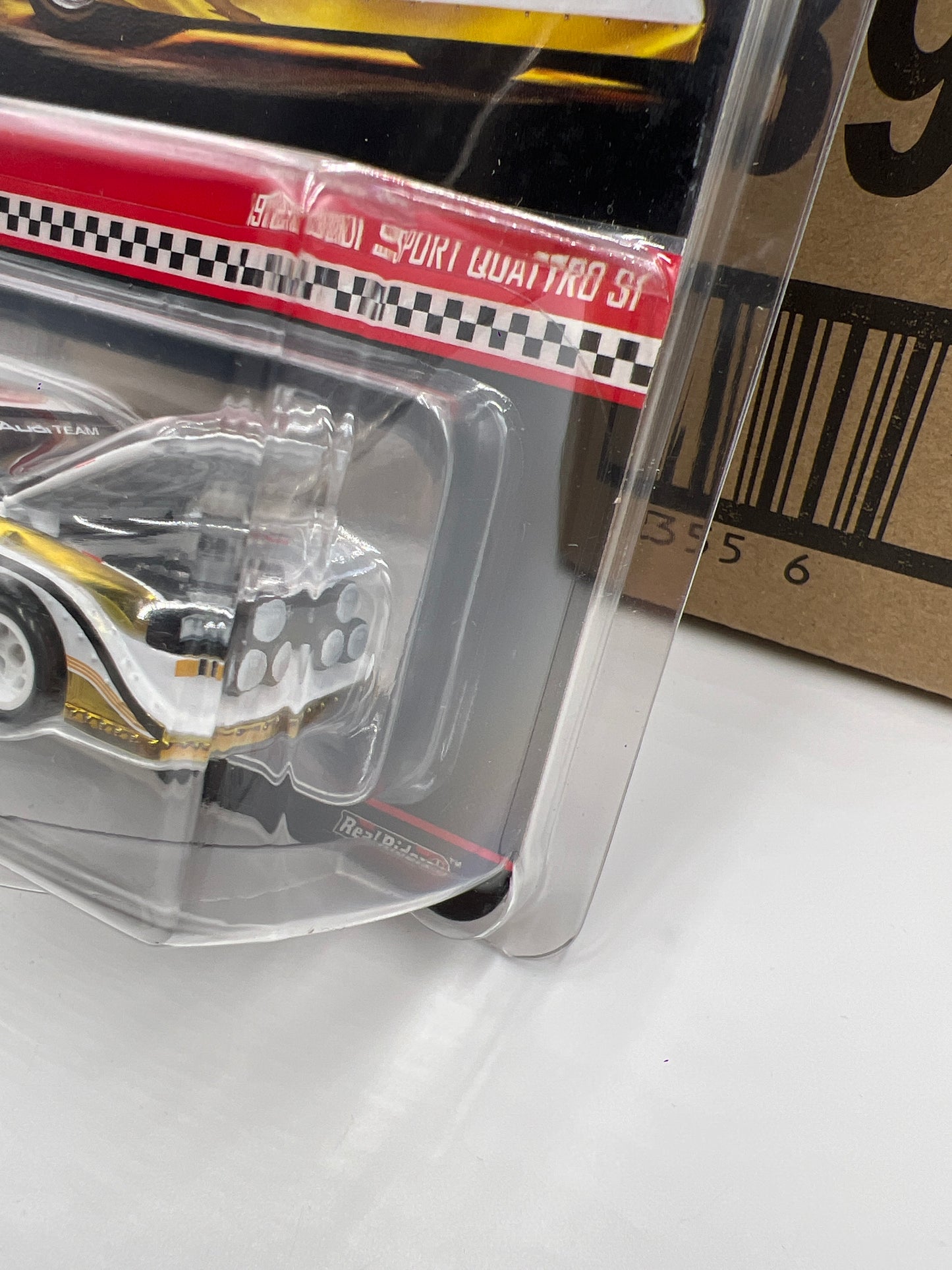 2025 Hot Wheels RLC 1985 Audi Sport Quattro S1 White/Gold W/Protector and Box