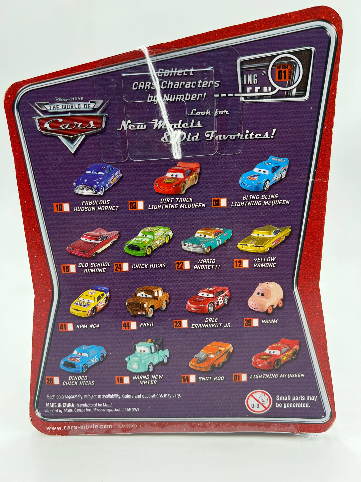Disney Pixar The World Of Cars #23 Dale Earnhardt Jr. Red
