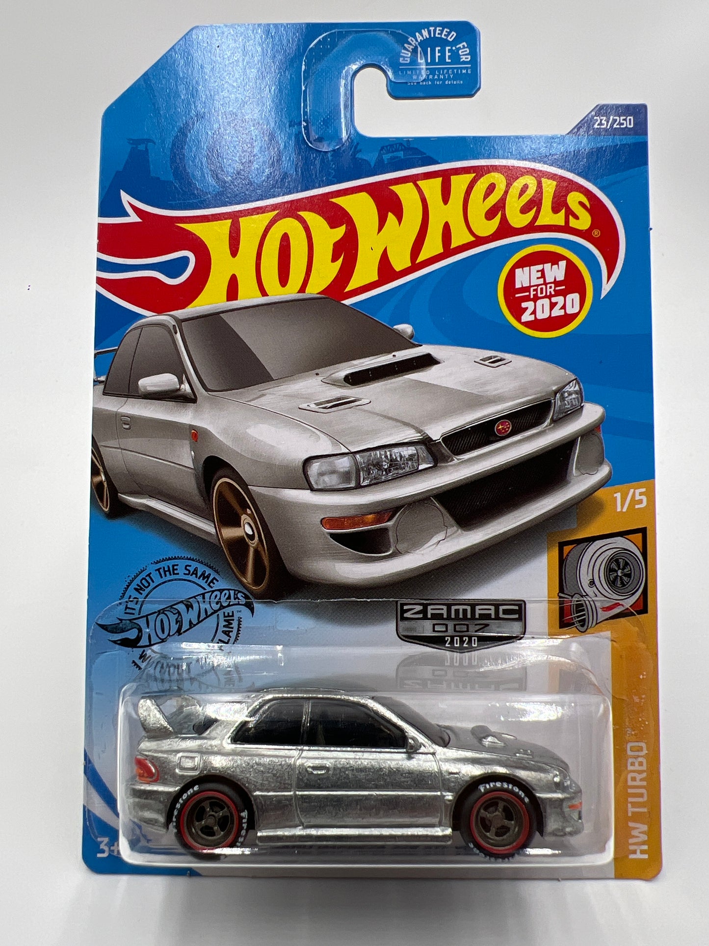 Hot Wheels Zamac 98 Subaru Impreza 22B STi-Version Wheel Swap Custom On Card W/Protector