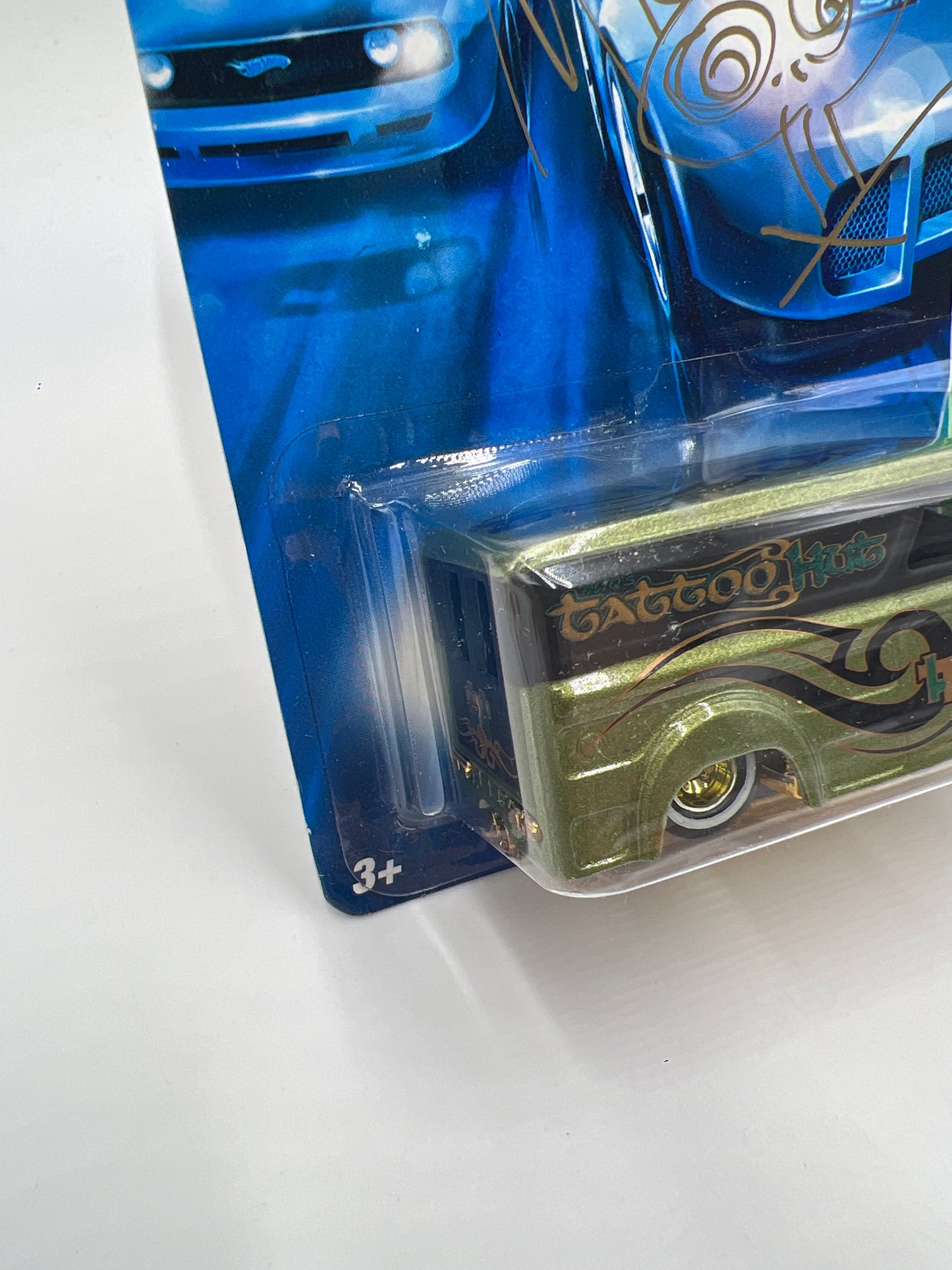 2007 Hot Wheels Treasure Hunt #50 Dairy Delivery Green Signed By MiQ WilmOtt W/Protector