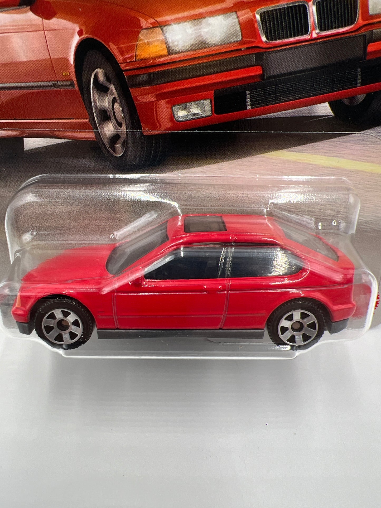 2025 Matchbox #5 1995 BMW 318ti Red 216B