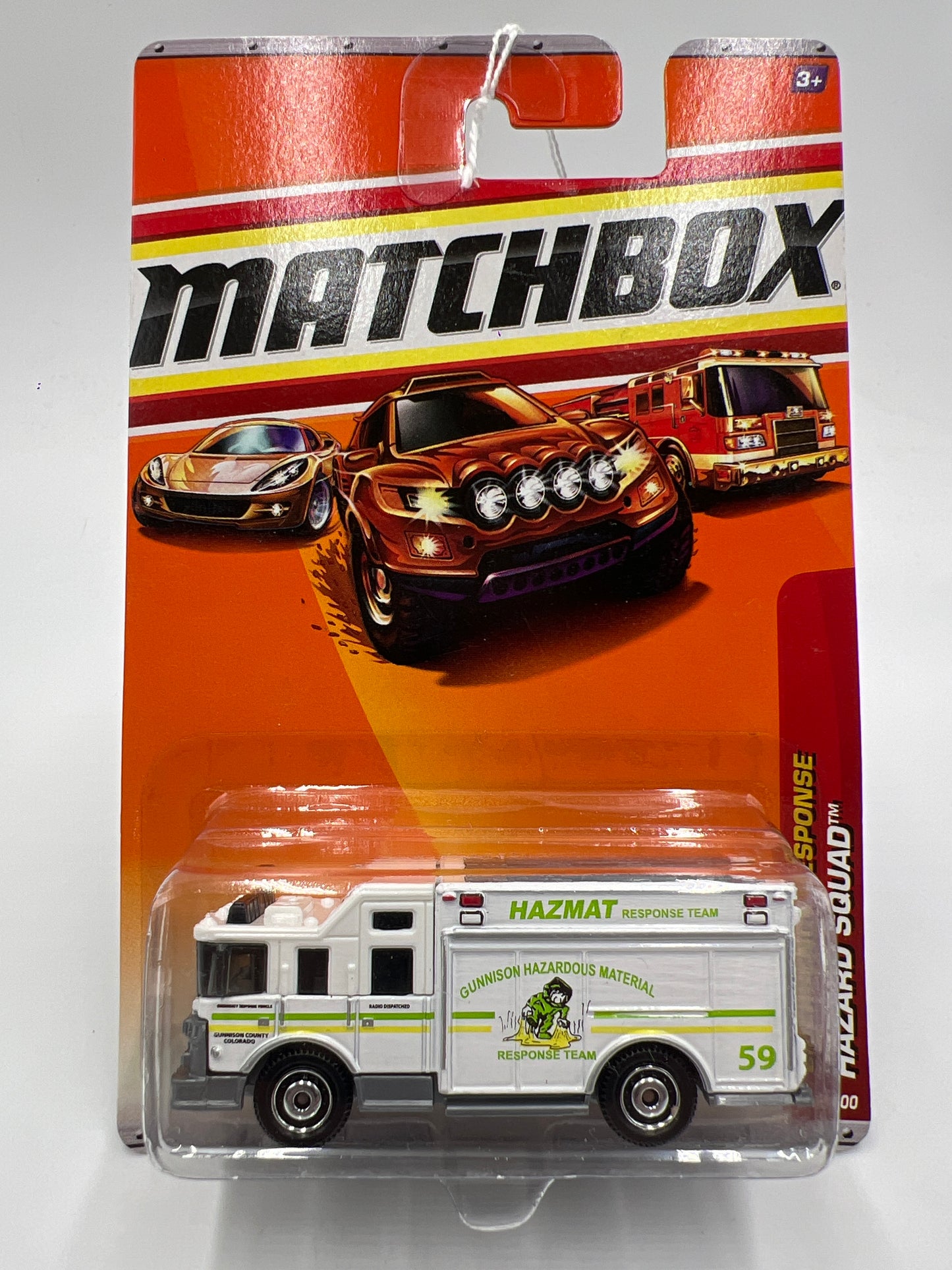 Matchbox Emergency Response #51 Hazard Squad Hazmat White 216K