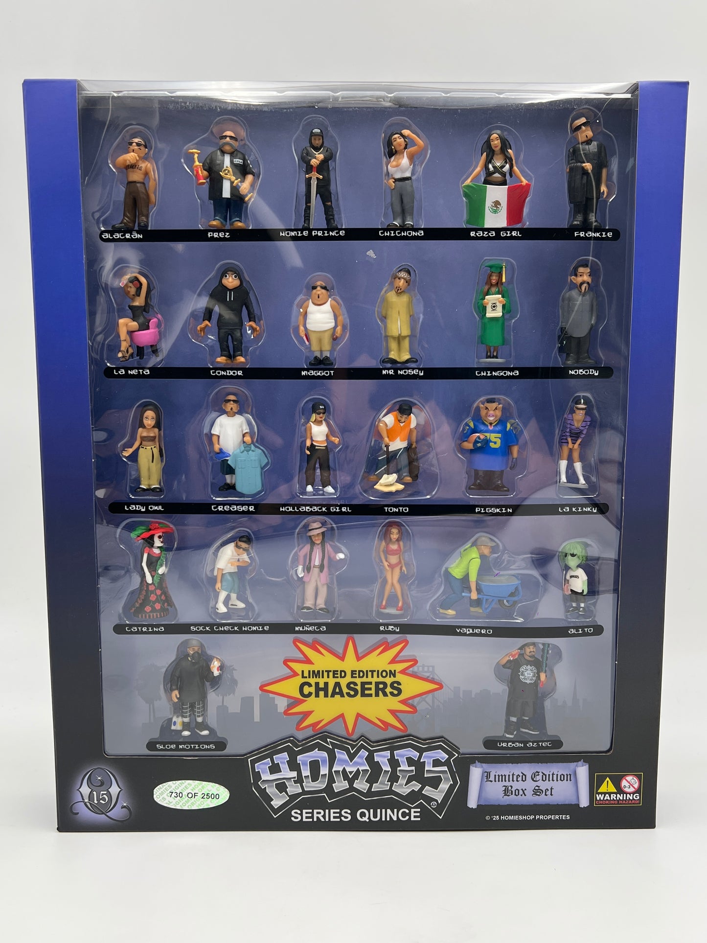 DGA Collectibles Homies Series 15 Quince Limited Edition Box Set #/2500 With CHASERS