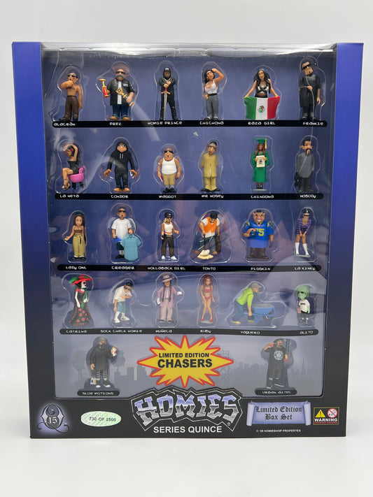 DGA Collectibles Homies Series 15 Quince Limited Edition Box Set #/2500 With CHASERS