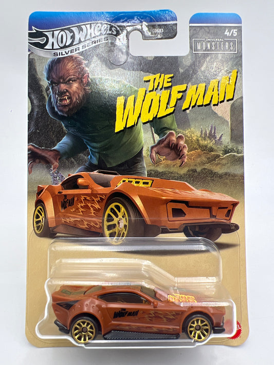 2026 Hot Wheels Silver Series Universal Monsters The Wolfman #4 Drift Rod 153C