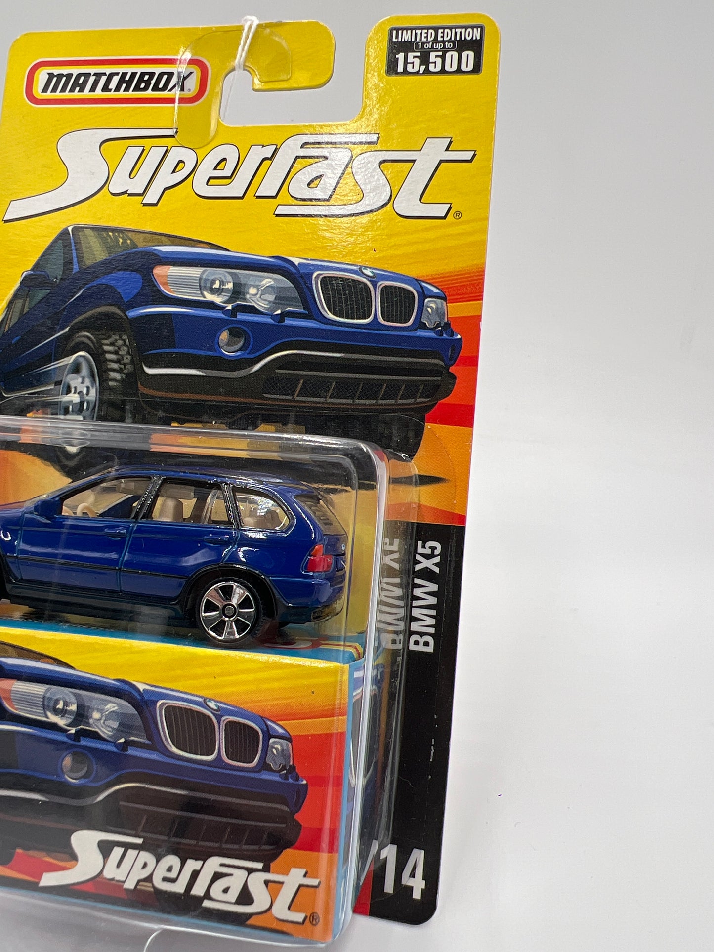 Matchbox Superfast #14 BMW X5 Blue