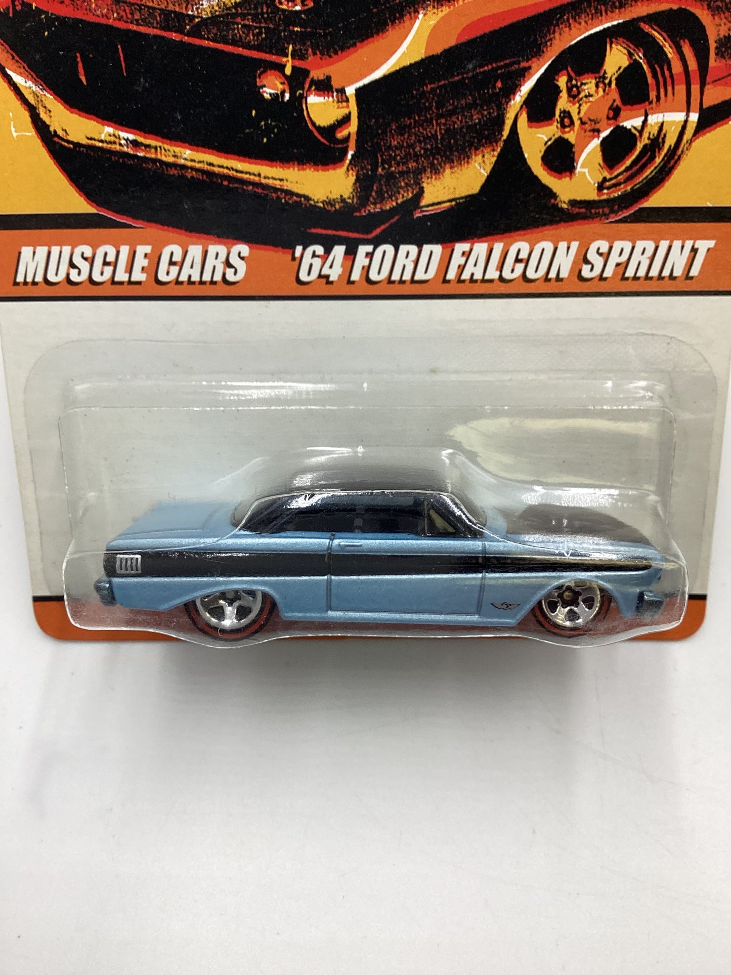 Hot Wheels Since 68 40th Anniversary #10 64 Ford Falcon Sprint Light Blue SR