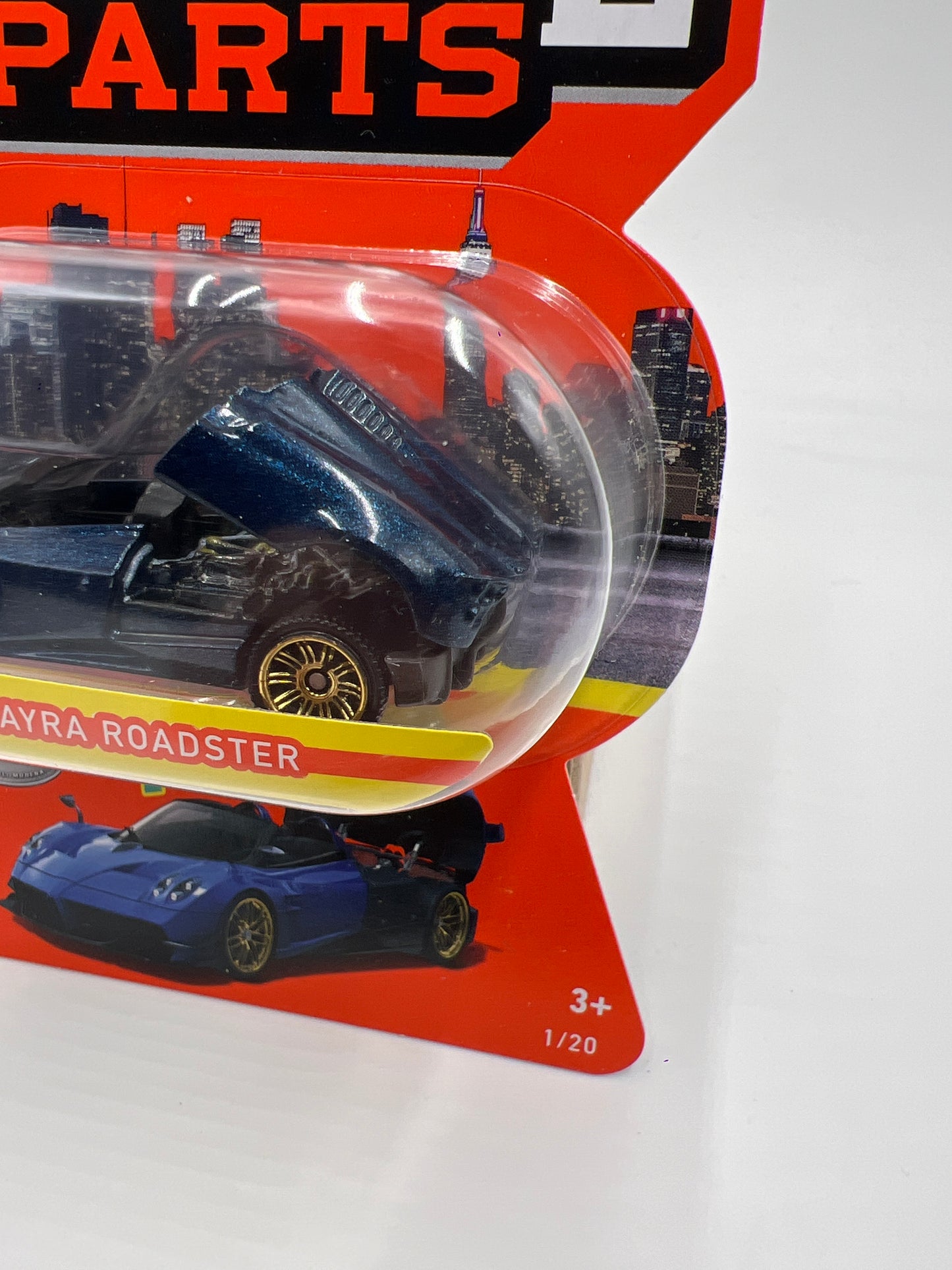 Matchbox Moving Parts #1 Pagani Huayra Roadster Dark Blue 163H