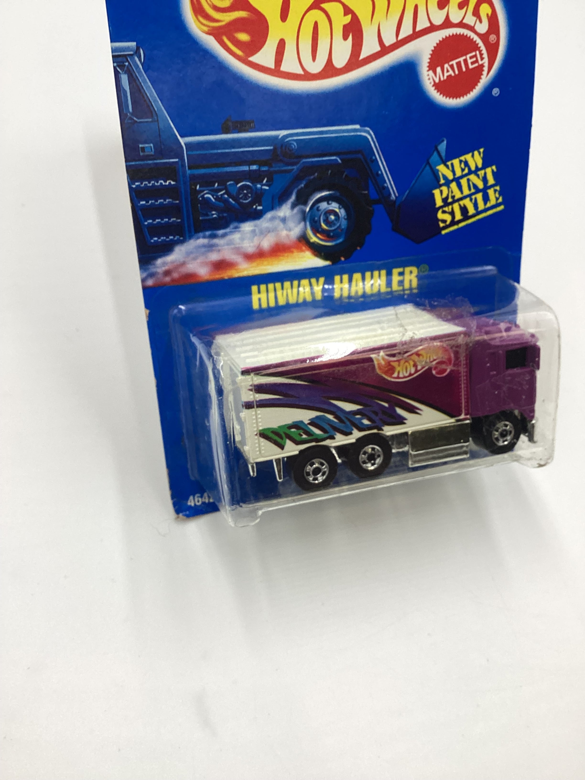 1991 Hot Wheels Collector #238 Hiway Hauler Purple 239G