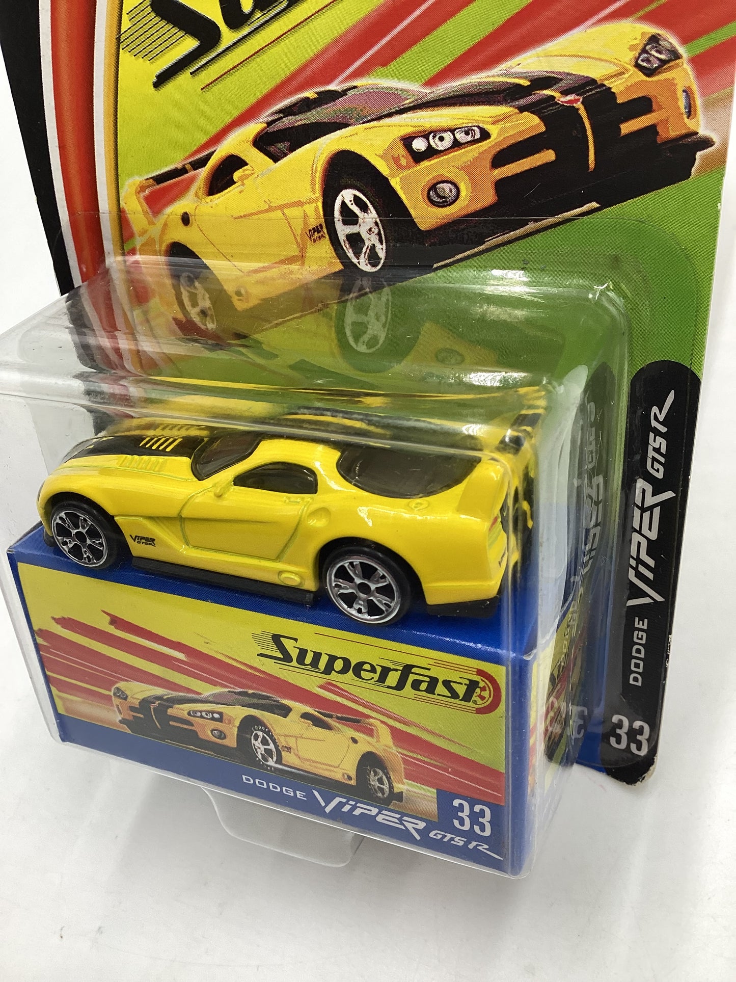 Matchbox Superfast #33 Dodge Viper GTSR Yellow 170G