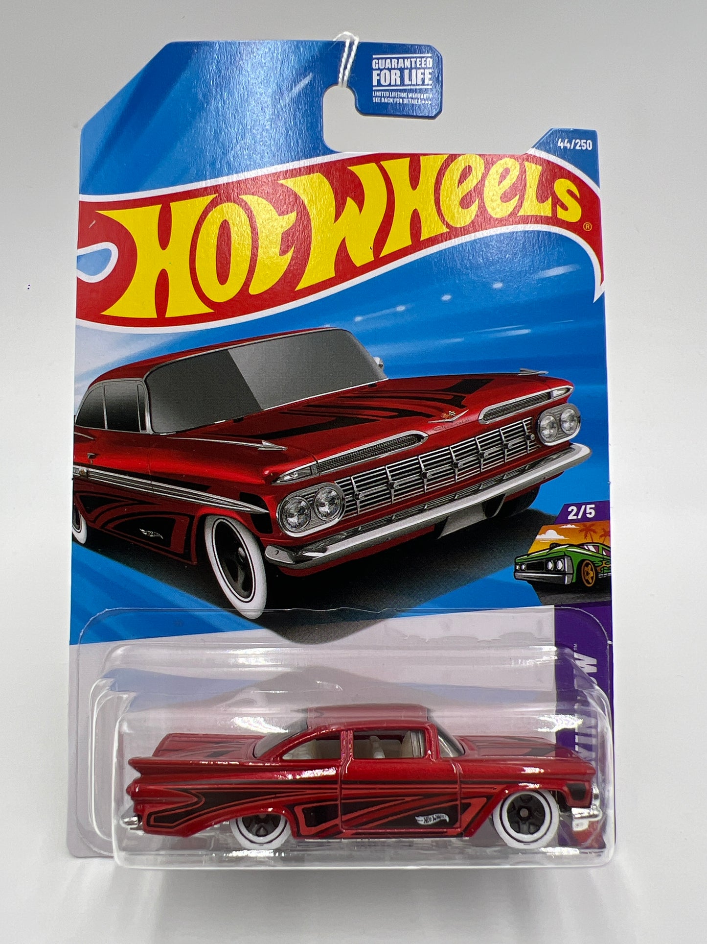 2026 Hot Wheels A Case Layin Low #44 59 Chevy Impala Red 13H
