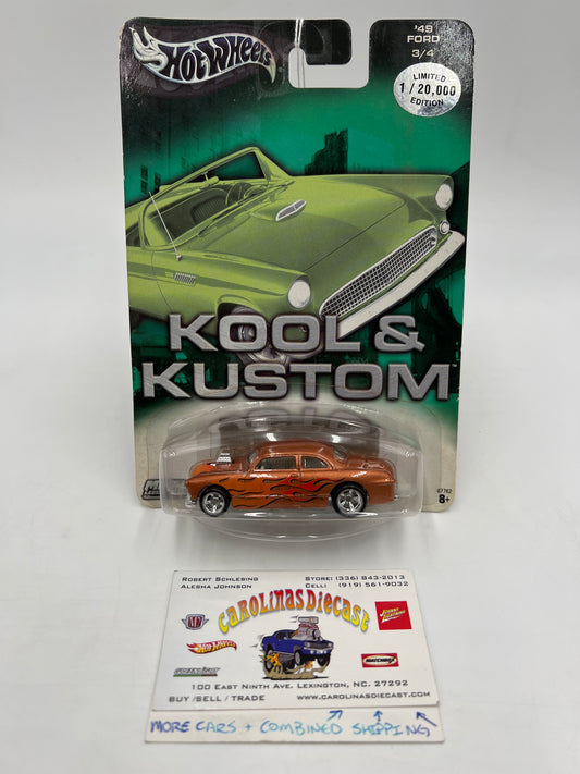 Hot Wheels Premium Kool & Kustom #3 49 Ford Copper 245O