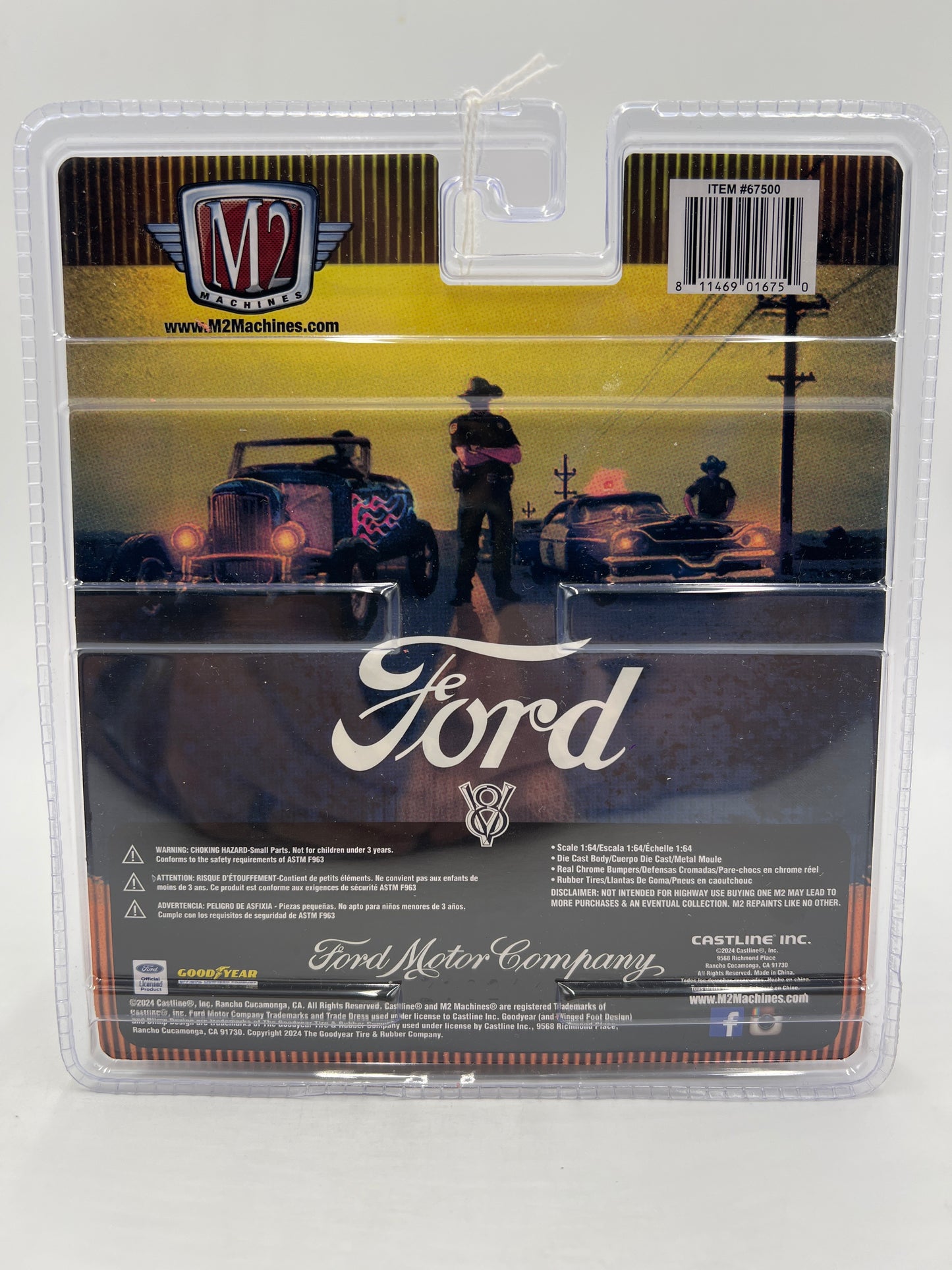 M2 Machines Diorama CHASE 1932 Ford Roadster Blue R06