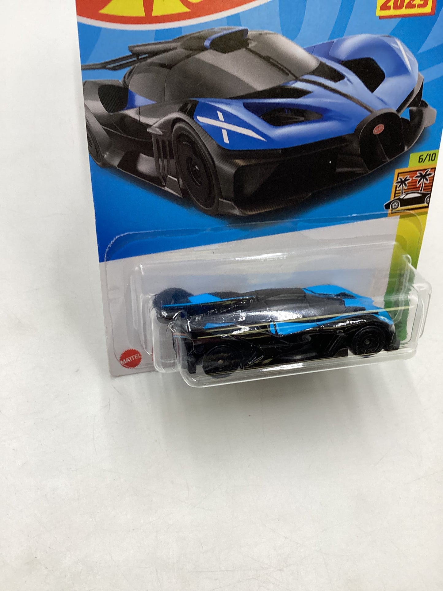 2023 Hot Wheels #213 Bugatti Bolide Blue 105H