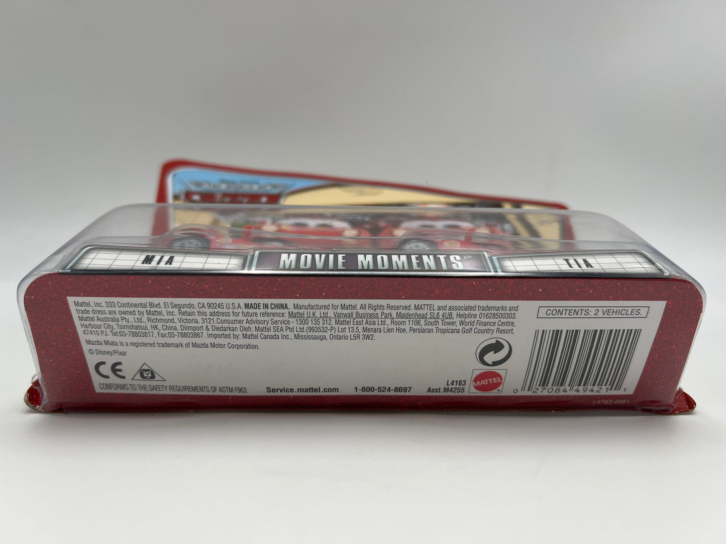 Disney Pixar The World Of Cars 2 Pack Movie Moments Mia & Tia