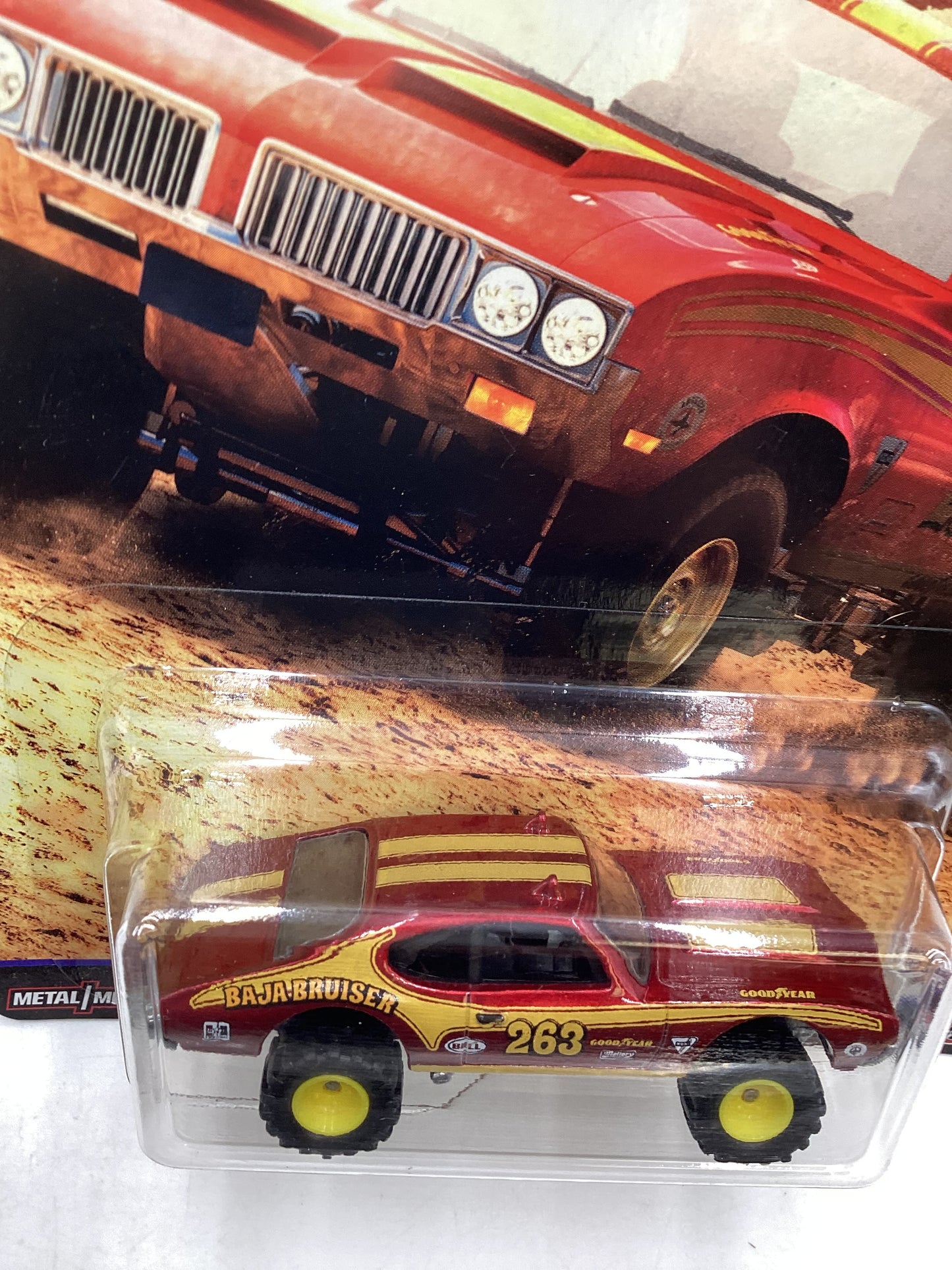 2019 Hot Wheels Desert Rally 1/5 70 Oldsmobile 442 254G