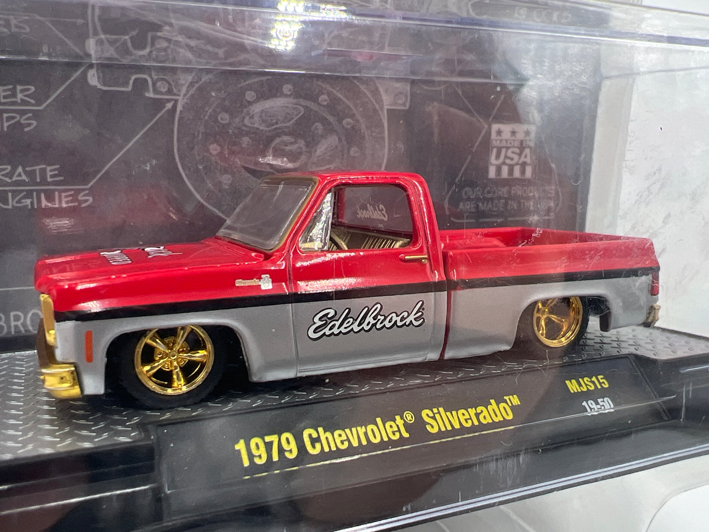 M2 Machines MiJo Exclusives CHASE 1/300 1979 Chevrolet Silverado Edelbrock MJS15 Read Desc