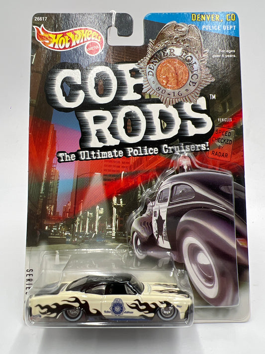 Hot Wheels Cop Rods Series 2 Denver Co 65 Impala Lowrider W/Real Riders