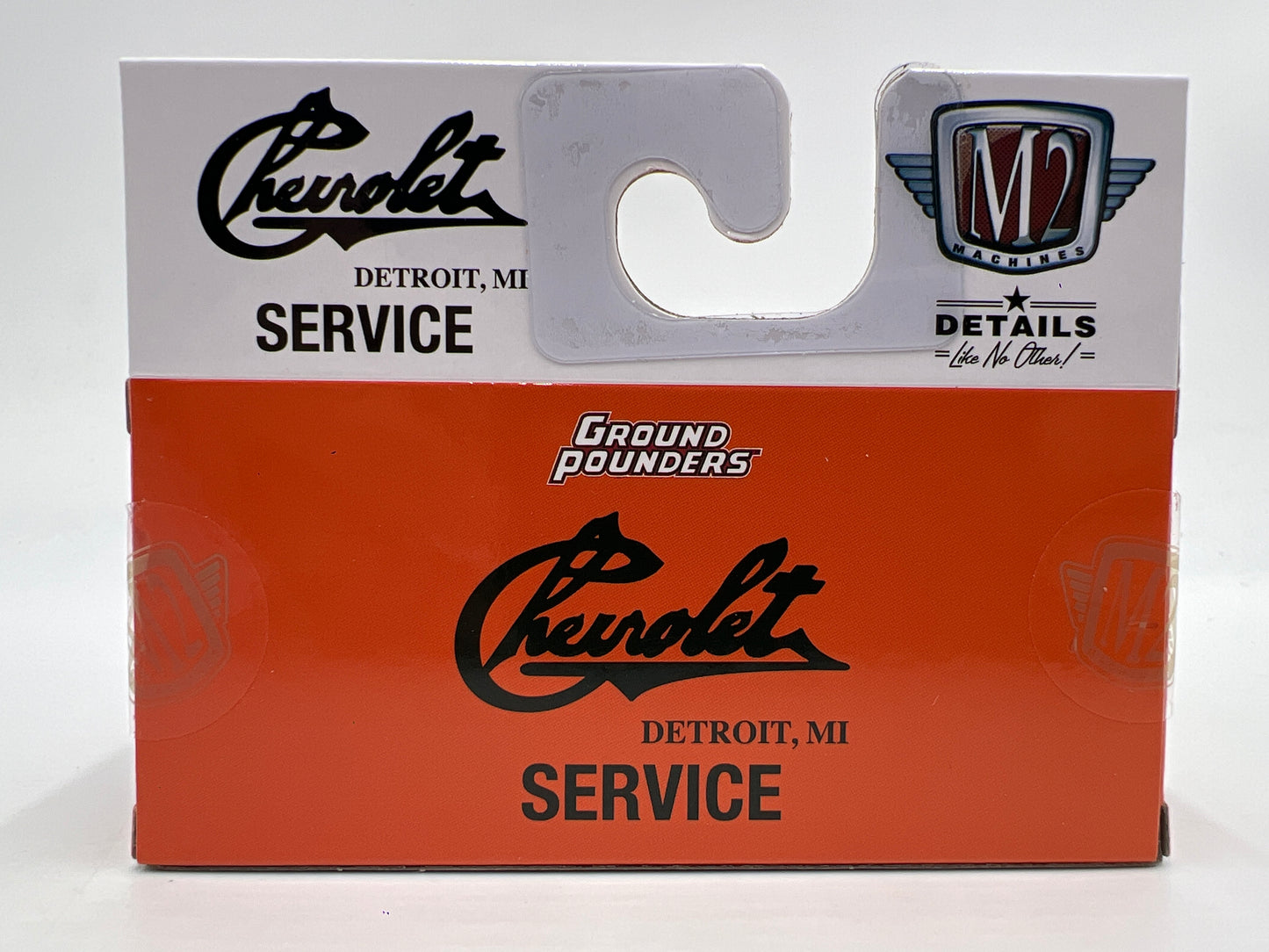 M2 Machines Ground Pounders 1953 Chevrolet 3100 Tow Truck Orange R23