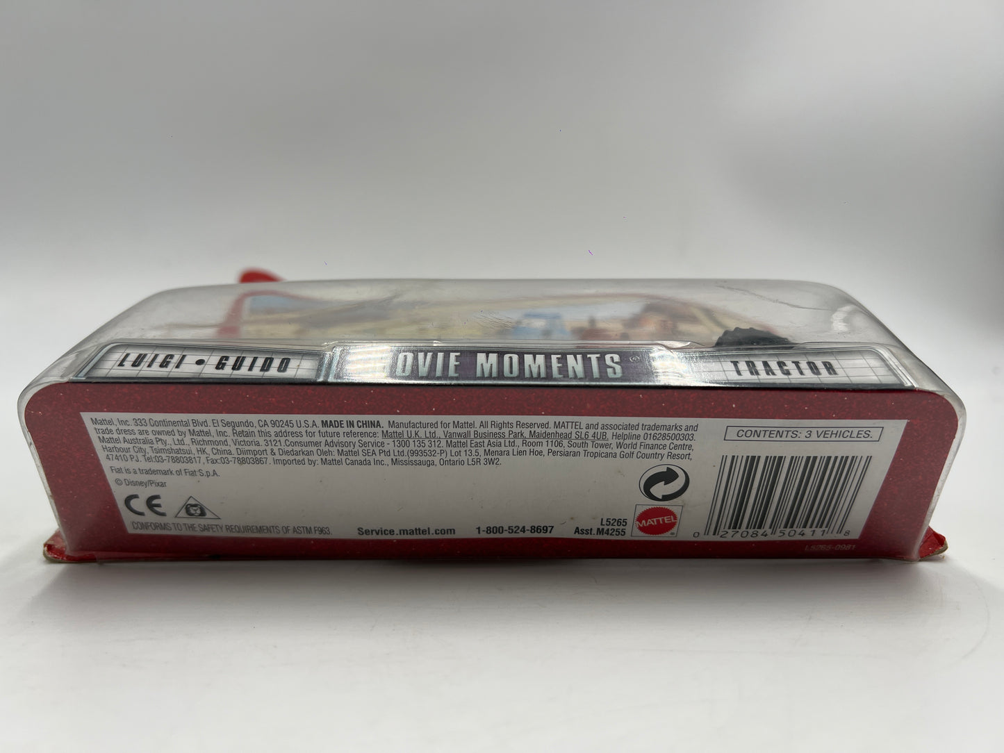 Disney Pixar The World Of Cars 2 Pack Movie Moments Luigi/Guido & Tractor 142D