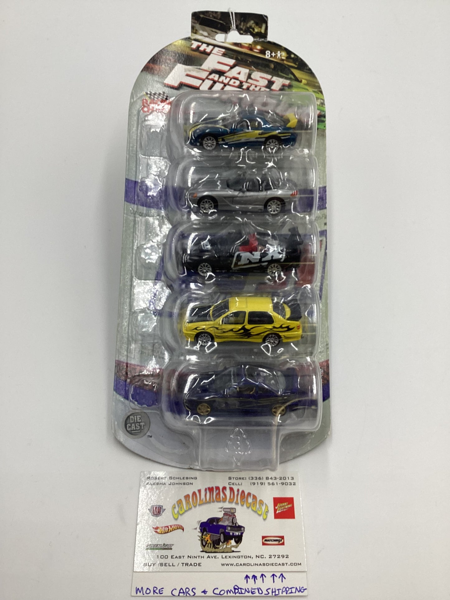 Racing Champions The Fast and Furious 5 Pack Jetta/Civic/Viper/Supra/RX-7