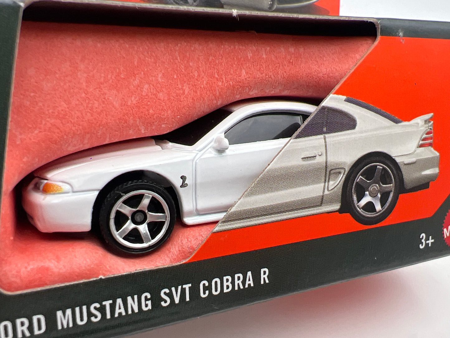 2026 Matchbox Moving Parts #36 1995 Ford Mustang SVT Cobra R White