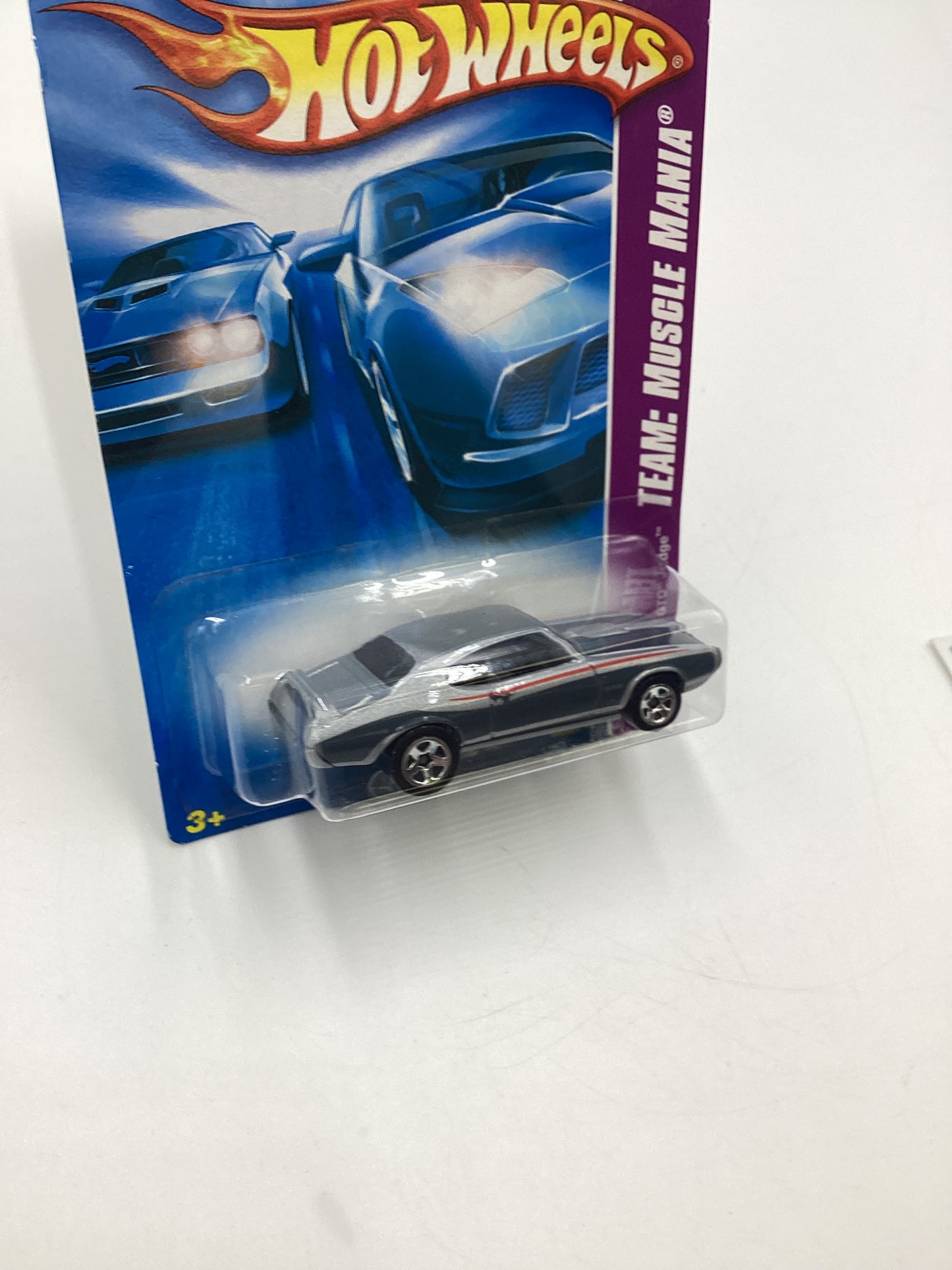 2008 Hot Wheels HW Team: Muscle Mania #133 Pontiac GTO Judge Silver 44C