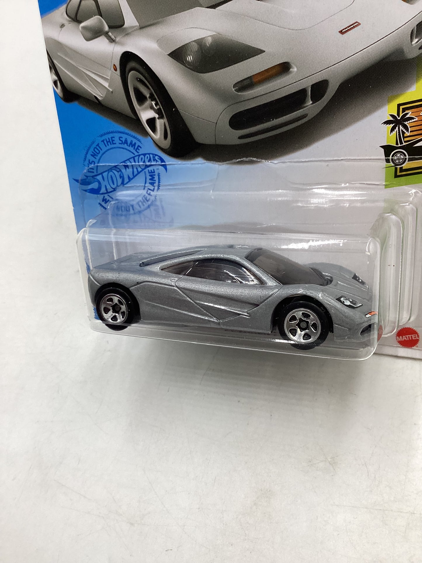 2021 Hot Wheels #235 Mclaren F1 silver see last pic & desc 103D