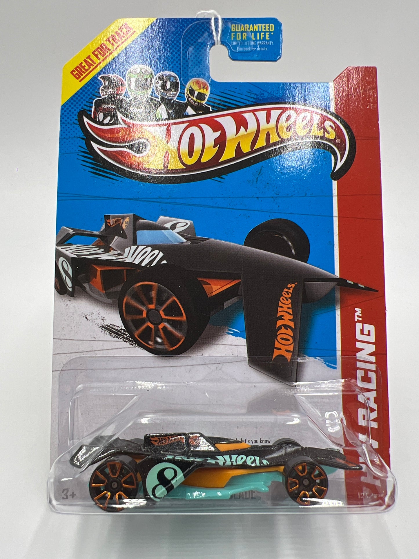 2013 Hot Wheels Racing Treasure Hunt #124 Bad To The Blade 283C