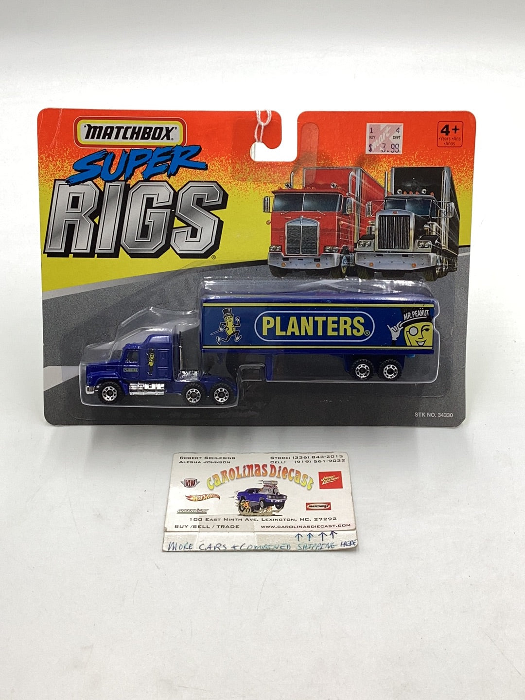 Matchbox Super Rigs Planters Mack CH600 168N