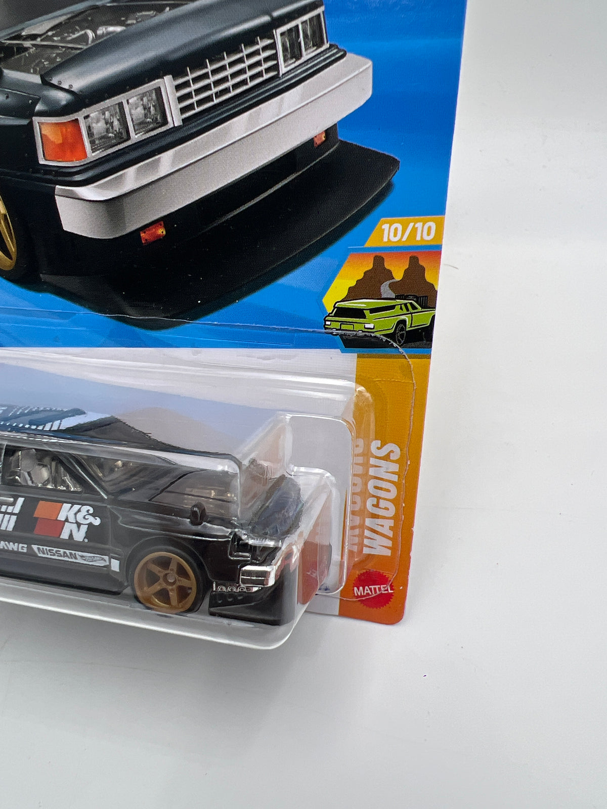 2026 Hot Wheels Super Treasure Hunt #225 Nissan Maxima Drift Car Black K&N W/Protector