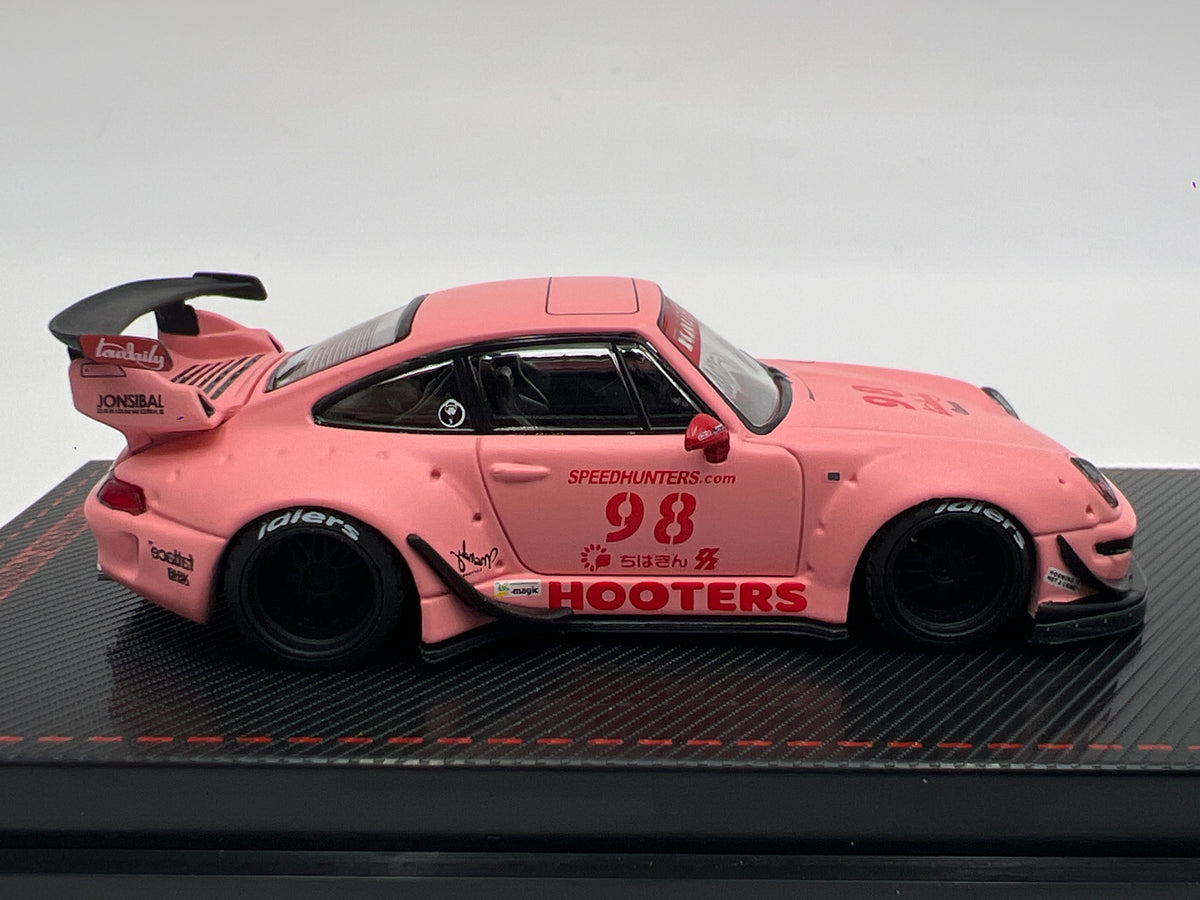 Ignition Model 1:64 Porsche RWB 993 Matte Pink Hooters