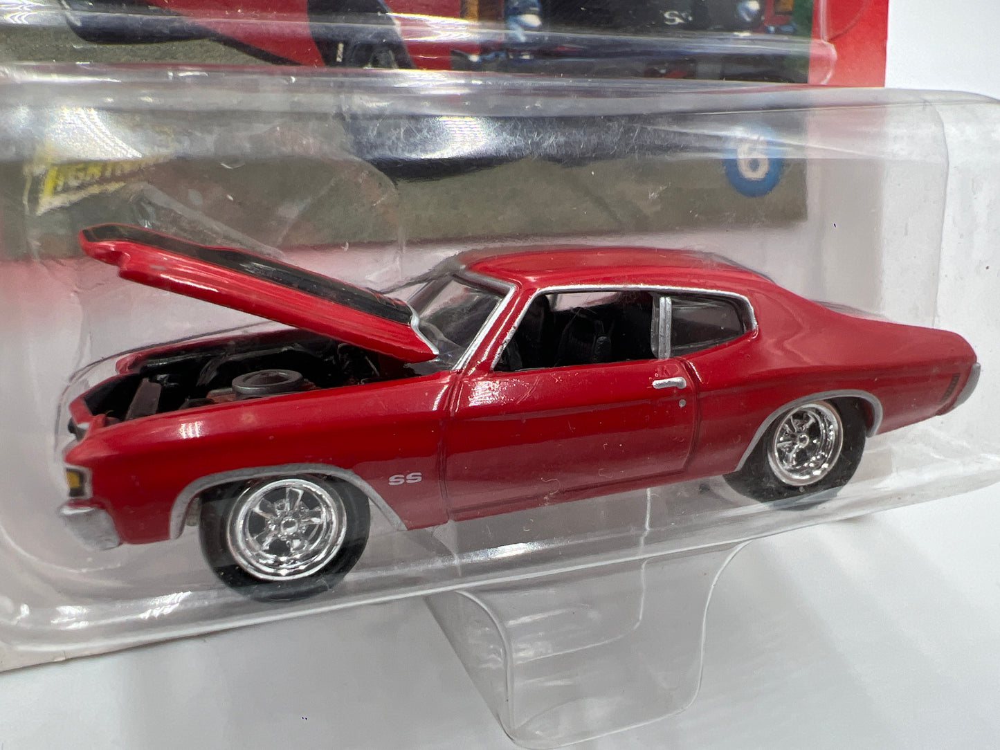 Johnny Lightning Muscle Cars USA #6 1972 Chevy Chevelle SS Red 220A