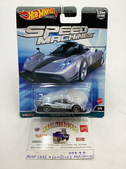 Hot wheels Speed Machine 3/5 Pagani Zonder R 252B