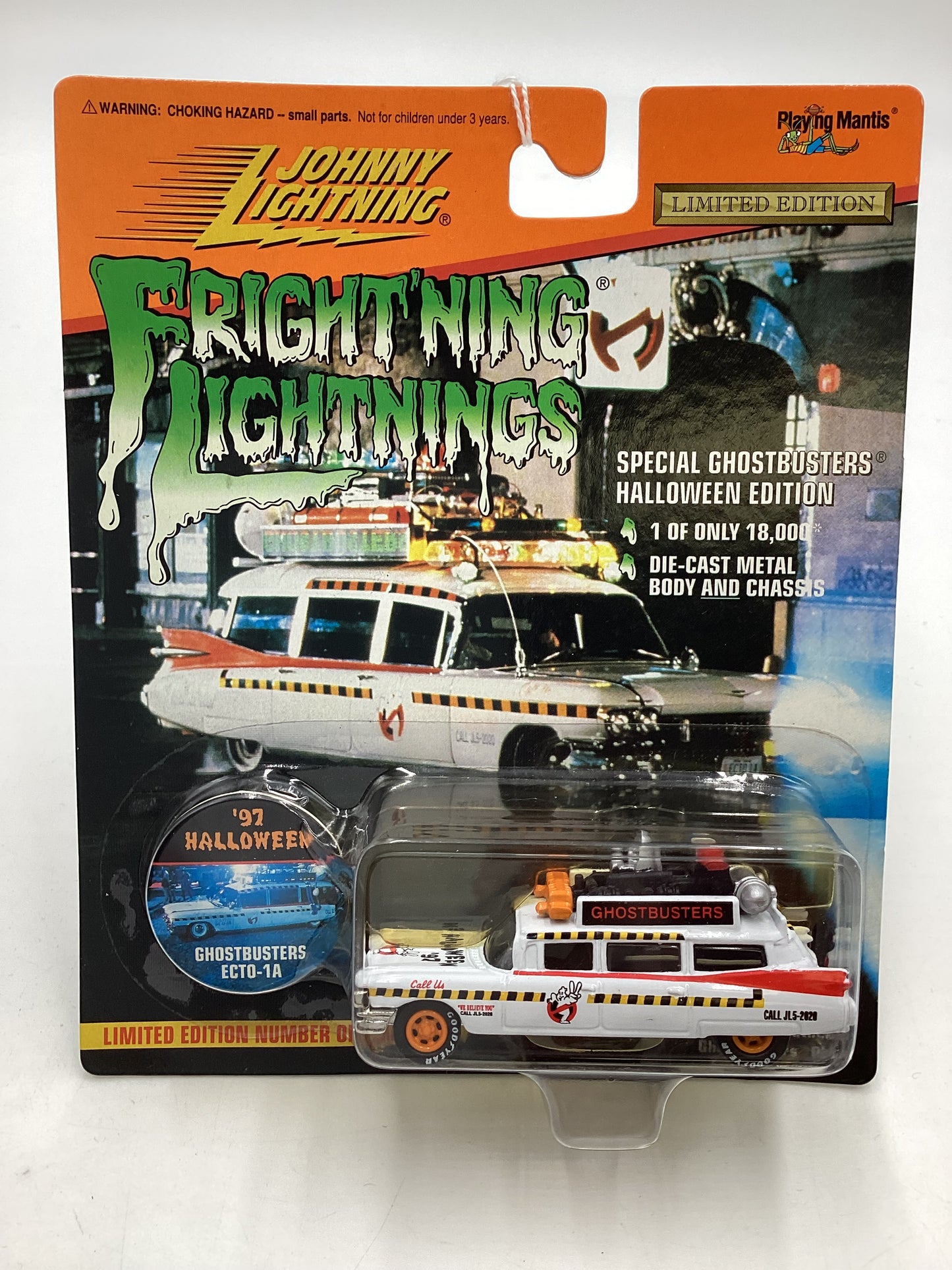 Johnny Lightning Frightning Lightning #6310 Ghostbusters Ecto-1A 192A