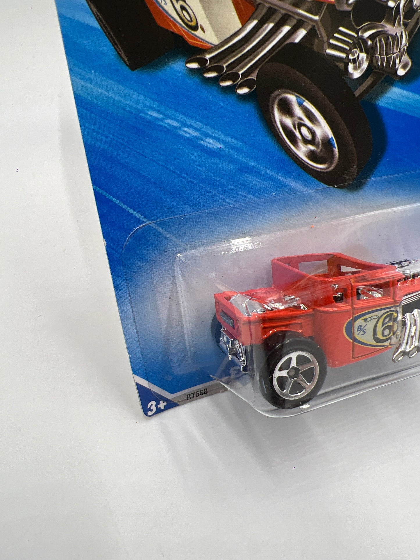 2010 Hot Wheels Hot Rods #143 Bone Shaker Orange 60A