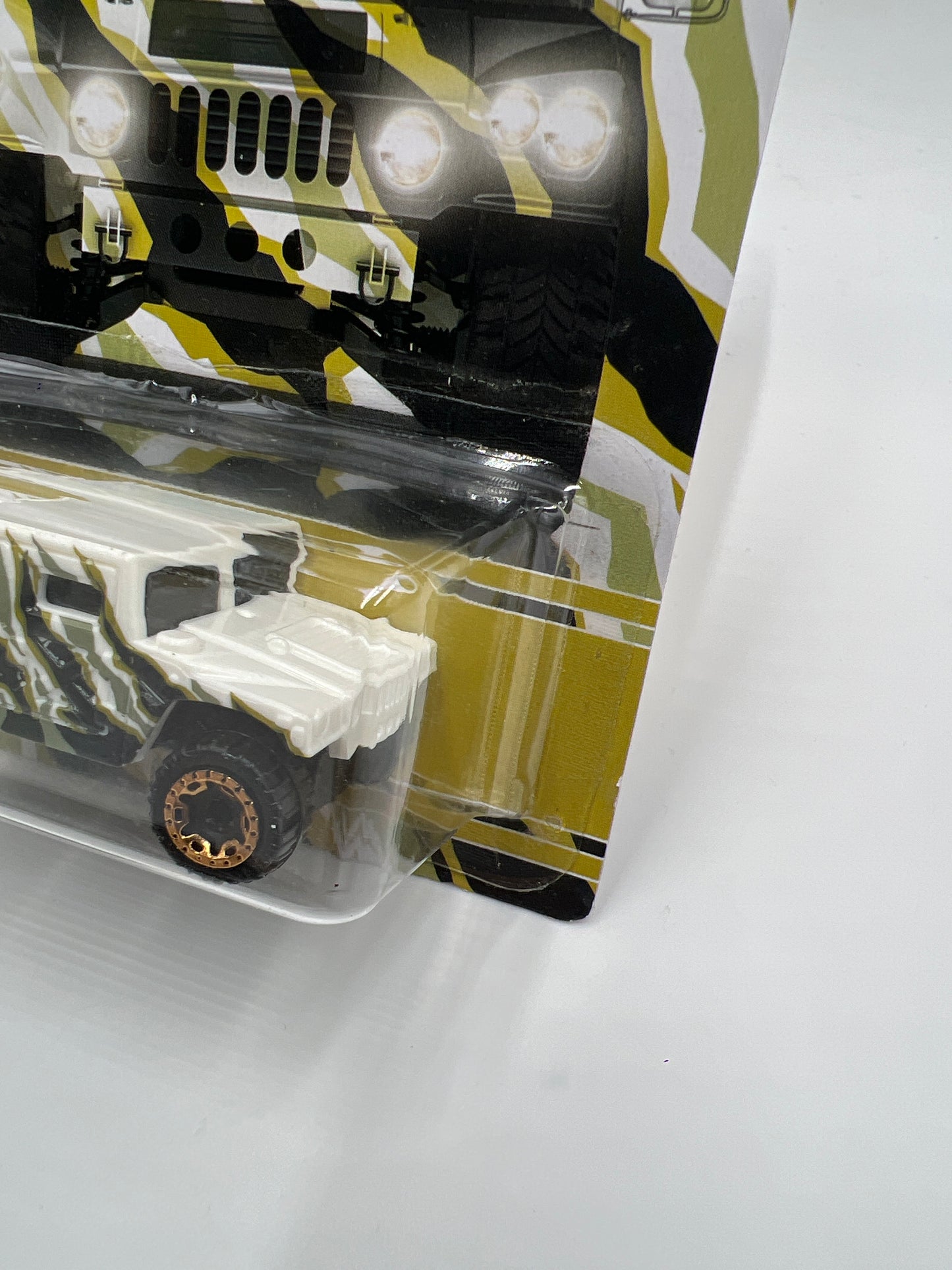 Hot Wheels Walmart Camouflage Series #2 Humvee White 161E
