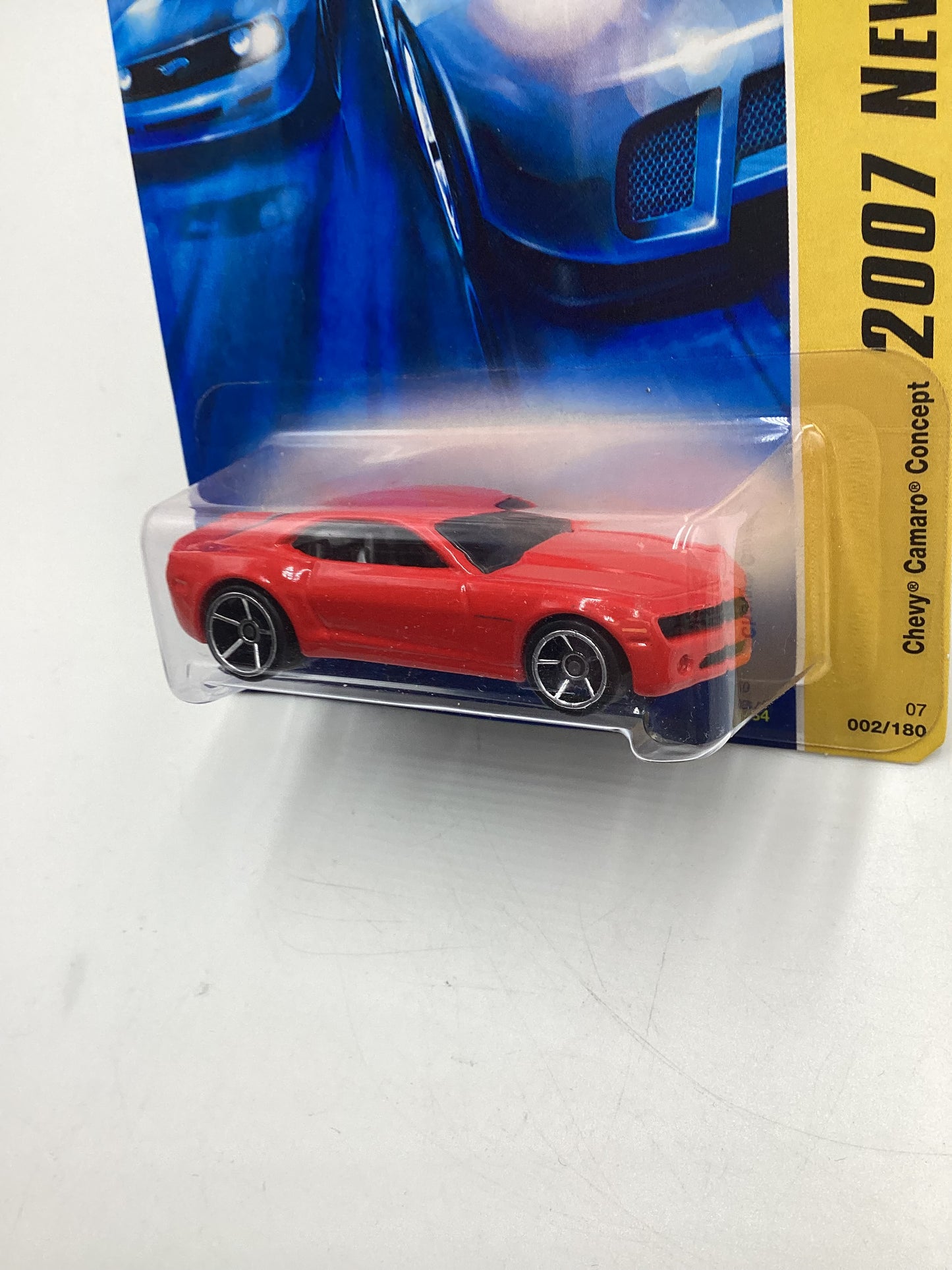 2007 Hot Wheels New Models #2 Chevy Camaro Concept Red 2A