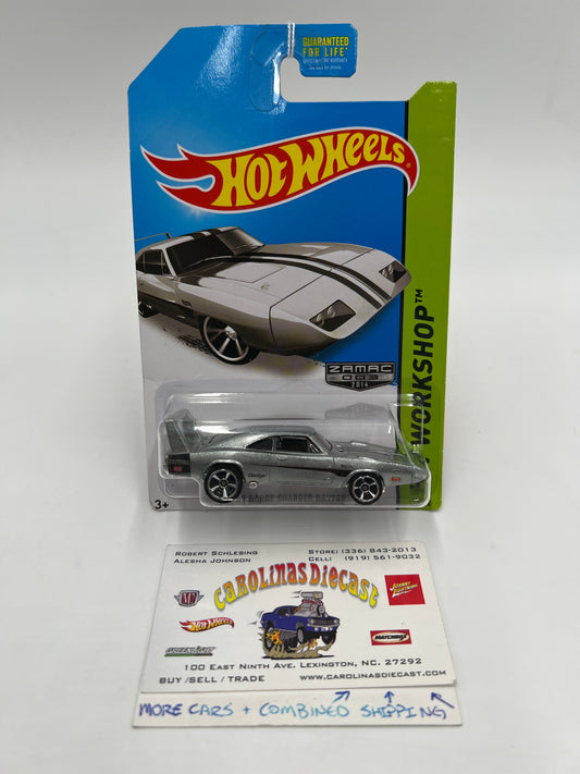 2014 Hot Wheels Walmart Exclusive Zamac 003 #234 69 Dodge Charger Daytona Bad Card 144D