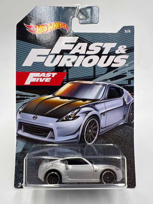 Hot Wheels Fast and Furious #5 Nissan 370Z Silver 70B