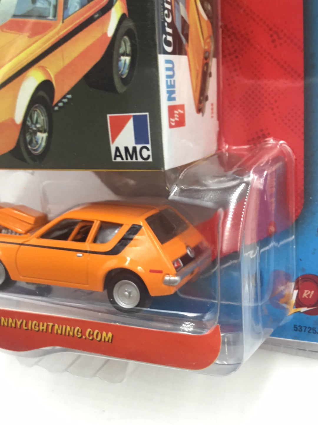 Johnny lightning Classic Plastic 71 AMC Gremlin Funny Car NN1