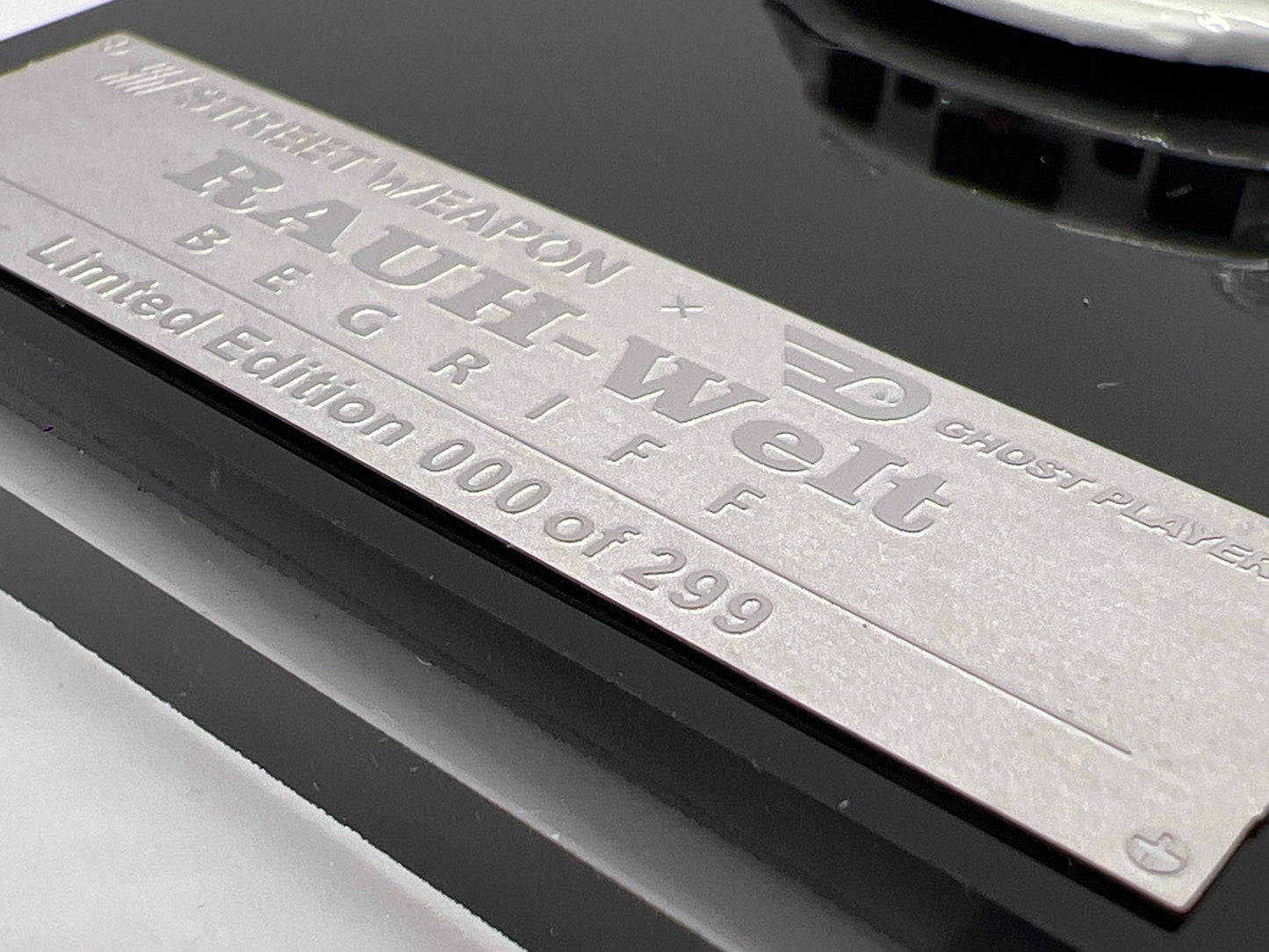 Street Warrior x Ghost Player #000/299 Alt Color Glow In The Dark Porsche 993 RWB White/Pink VHTF See Pics For Glow