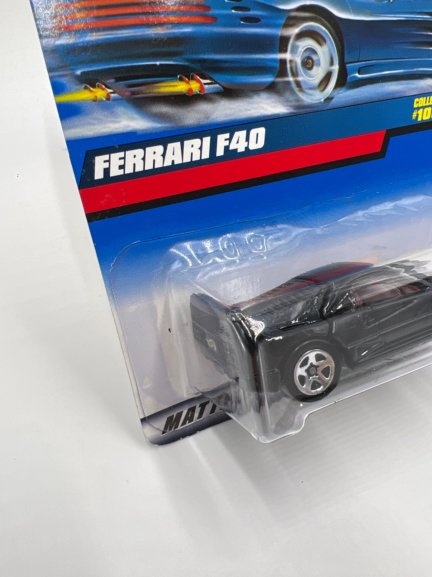 1999 Hot Wheels Collector #1003 Ferrari F40 Black SR