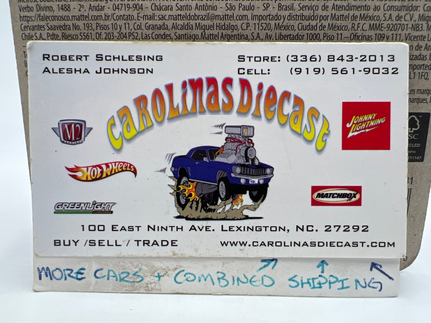 Hot Wheels Fast and Furious Decades of Fast #1 67 El Camino With Cage 72D