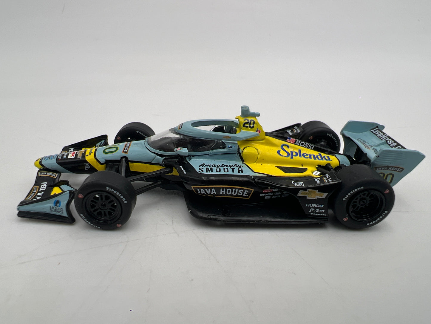 IXO Models 1/64 NTT Indycar Series Alexander Rossi #20 Java House
