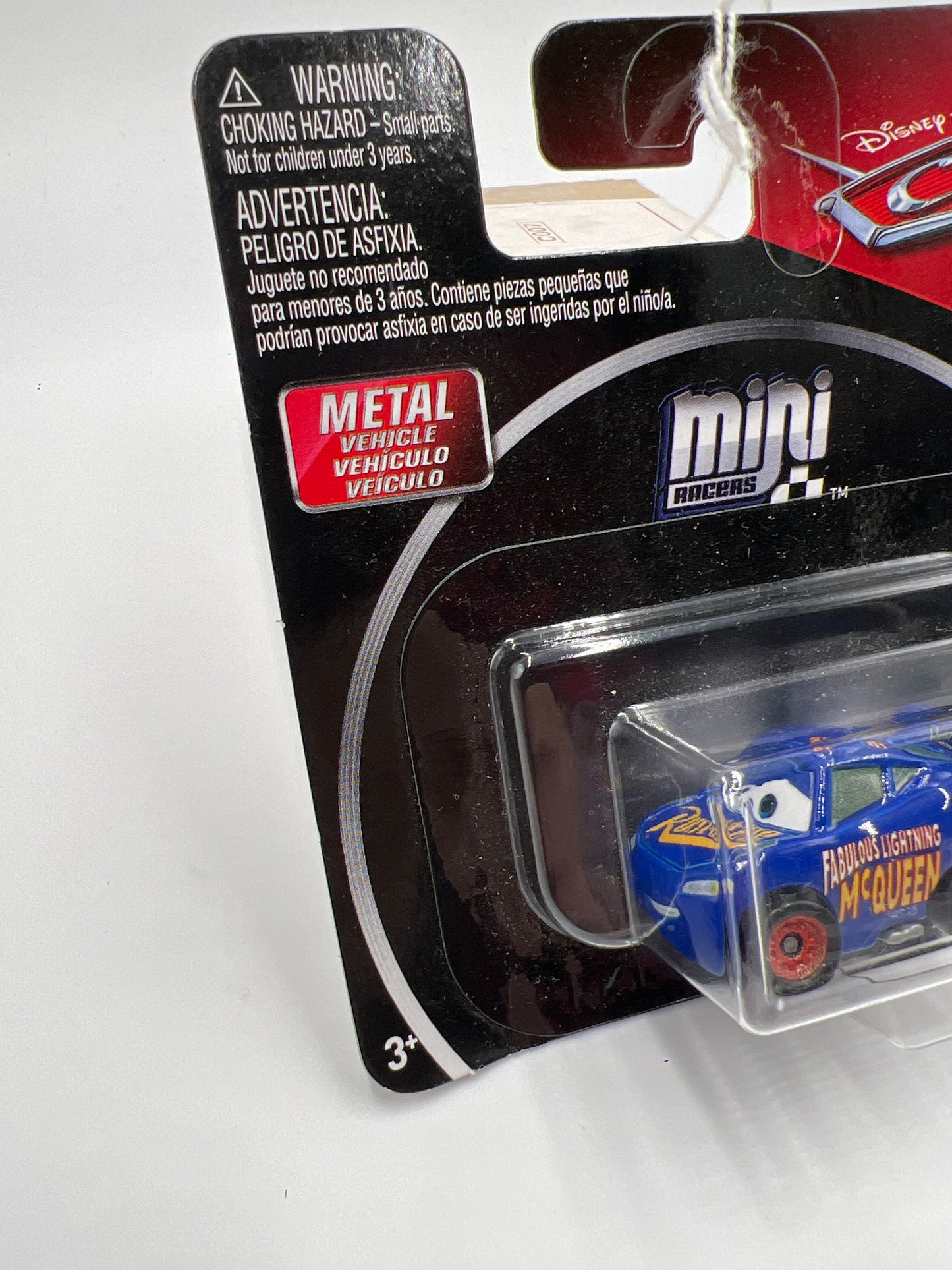 Disney Pixar Cars Mini Racers Fabulous Lightning McQueen Blue 140A