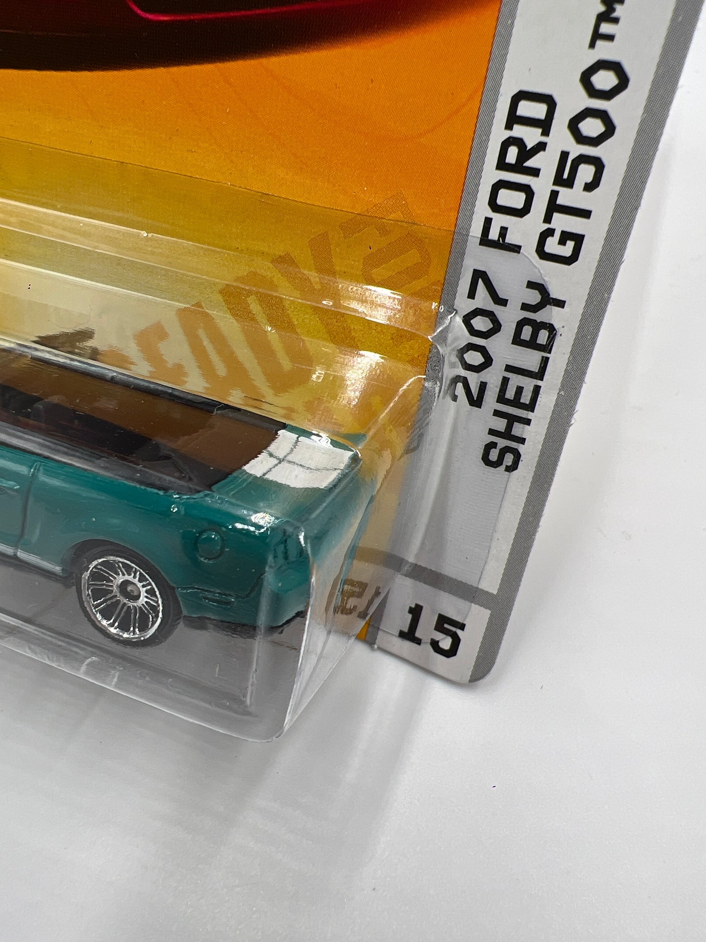 Matchbox #15 Sports Cars 2007 Ford Shelby GT500 Teal 208C