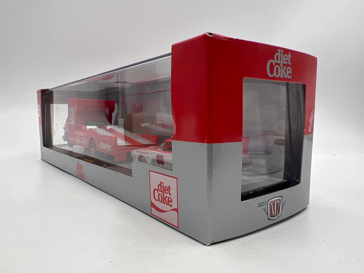 M2 Machines Auto Haulers CHASE Diet Coke 1966 Dodge L600 COE & 1969 Dodge Charger Daytona Hemi TW12